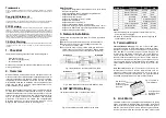 Preview for 1 page of CTS WAC-2012 Series User Manual