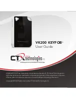 CTX Virtual Technologies VK200 KEYFOB User Manual preview