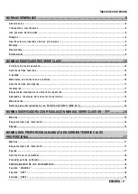 Предварительный просмотр 5 страницы CTX BOMBAPRO PH-RX Operatinginstructions And Maintenance