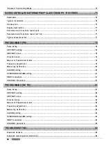 Предварительный просмотр 62 страницы CTX BOMBAPRO PH-RX Operatinginstructions And Maintenance