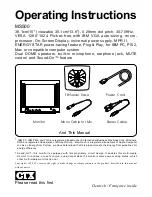 Preview for 16 page of CTX MS500 Operating Instructions Manual