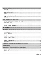 Preview for 3 page of CTX MyPOOL Series Operatinginstructions And Maintenance