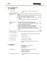 Preview for 5 page of CTX P922E Service Manual