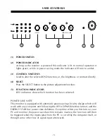 Предварительный просмотр 5 страницы CTX PL7 Operating Instructions Manual