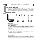 Предварительный просмотр 8 страницы CTX PR711F User Manual