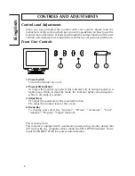 Предварительный просмотр 8 страницы CTX PR960FL User Manual