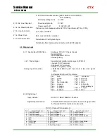 Предварительный просмотр 5 страницы CTX PV722E Service Manual