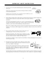 Preview for 2 page of CTX VL400 Operating Instructions Manual