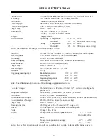 Preview for 12 page of CTX VL400 Operating Instructions Manual