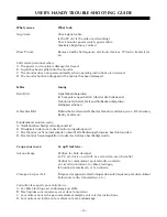 Preview for 13 page of CTX VL400 Operating Instructions Manual