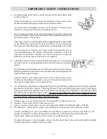 Предварительный просмотр 3 страницы CTX VL700S Operating Instructions Manual