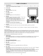 Предварительный просмотр 8 страницы CTX VL700S Operating Instructions Manual