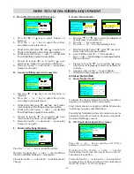 Предварительный просмотр 11 страницы CTX VL700S Operating Instructions Manual