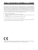 CTX X70 Operating Instructions Manual предпросмотр