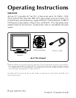 Preview for 16 page of CTX X90 Operating Instructions Manual