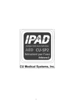 Предварительный просмотр 3 страницы CU Medical Systems i-PAD CU-SP2 Instructions For Use Manual