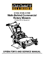 Cub Cadet Commercial 55AE230R750 Operator'S And Service Manual предпросмотр