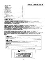 Preview for 2 page of Cub Cadet Commercial HB26 Operator'S Manual