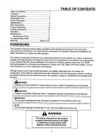 Preview for 2 page of Cub Cadet Commercial PS26 Operator'S Manual