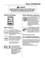 Preview for 8 page of Cub Cadet Commercial PS26 Operator'S Manual