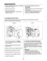 Preview for 21 page of Cub Cadet Commercial PS26 Operator'S Manual