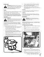 Предварительный просмотр 27 страницы Cub Cadet Commercial S6031 Tank S Operator'S Manual