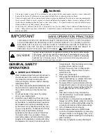 Preview for 4 page of Cub Cadet 01008371 53AA5A5L100 Operator'S And Service Manual