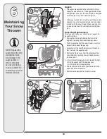 Предварительный просмотр 18 страницы Cub Cadet 10528C Operator'S Manual