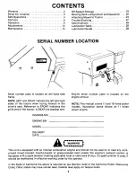 Preview for 3 page of Cub Cadet 1110 (293) Owner'S Manual