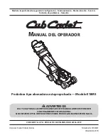 Предварительный просмотр 33 страницы Cub Cadet 12AE18M3056 Operator'S Manual