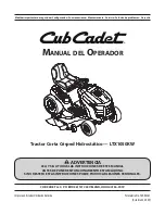 Preview for 37 page of Cub Cadet 13AF91AP010 Operator'S Manual