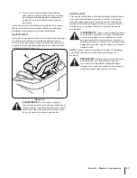 Preview for 47 page of Cub Cadet 13AF91AP010 Operator'S Manual