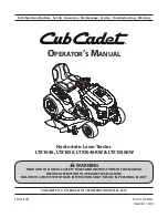 Cub Cadet 13WI93AP010 Operator'S Manual preview