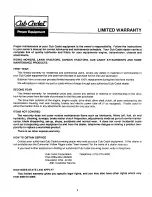 Предварительный просмотр 2 страницы Cub Cadet 1882 Owner'S Manual