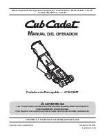 Предварительный просмотр 21 страницы Cub Cadet 189 Operator'S Manual