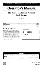 Preview for 1 page of Cub Cadet 18AEB9C5B10 Operator'S Manual