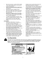 Preview for 5 page of Cub Cadet 190-004 Operator'S Manual