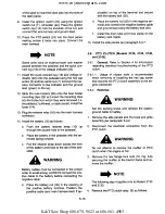 Preview for 85 page of Cub Cadet 190-300 Service Manual