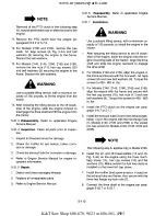 Preview for 180 page of Cub Cadet 190-300 Service Manual