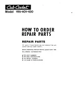 Preview for 19 page of Cub Cadet 195-401-100 Owner'S Manual