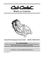 Предварительный просмотр 37 страницы Cub Cadet 19A30003100 Operator'S Manual