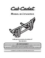 Preview for 13 page of Cub Cadet 19A30038100 Operator'S Manual