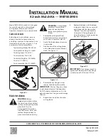 Предварительный просмотр 1 страницы Cub Cadet 19B70029100 Installation Manual