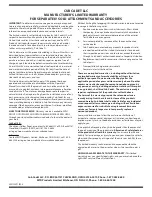 Preview for 20 page of Cub Cadet 19C70020100 Operator'S Manual