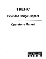 Предварительный просмотр 1 страницы Cub Cadet 19EHC Operator'S Manual