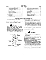 Preview for 3 page of Cub Cadet 2146 Operator'S Manual