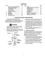 Preview for 3 page of Cub Cadet 2166 Operator'S Manual