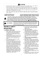 Preview for 4 page of Cub Cadet 23HP Z-Force 60 Operator'S And Service Manual