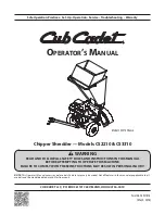 Cub Cadet 24A-424M710 Operator'S Manual preview