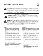 Preview for 3 page of Cub Cadet 2X 930 SWE Operator'S Manual